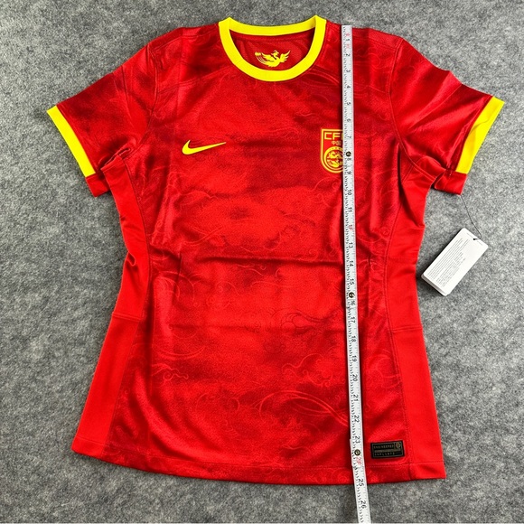 Nike China CFA Soccer Jersey 2023 Woman Large Rare National Team SAMPLE DR3766 - Picture 4 of 7